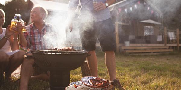 Glamping barbeque