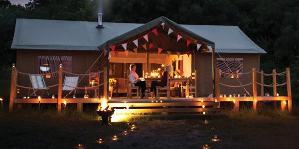 Enjoy a magical autumn and winter glamping break with Lantern & Larks
