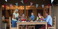 A glamping weekend
