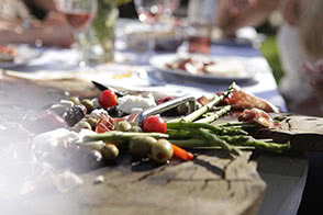 Enjoy al fresco dining