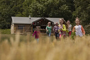 The kids will enjoy the freedom of roaming around the site