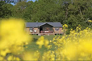 Enjoy the views accorss the fields surrounding our Sweffling sites