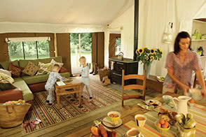 A lovely open-plan living area means plenty of room for family and friends