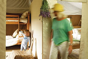 All bedrooms are roomy and separated for privacy and comfort