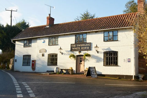 Sweffling White Horse pub